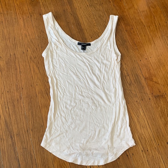 Forever 21 baby ribbed tank top size small - Picture 1 of 2